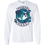 T-Shirts White / S Shark Family trazo - Brother Men's Long Sleeve T-Shirt