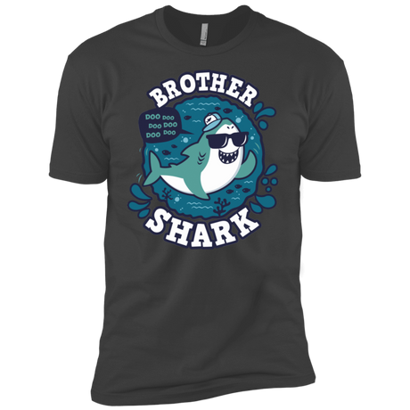 T-Shirts Heavy Metal / X-Small Shark Family trazo - Brother Men's Premium T-Shirt