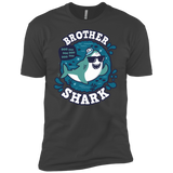 T-Shirts Heavy Metal / X-Small Shark Family trazo - Brother Men's Premium T-Shirt
