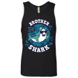 T-Shirts Black / S Shark Family trazo - Brother Men's Premium Tank Top