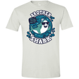 T-Shirts White / X-Small Shark Family trazo - Brother Men's Semi-Fitted Softstyle