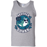 T-Shirts Sport Grey / S Shark Family trazo - Brother Men's Tank Top
