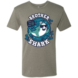 T-Shirts Venetian Grey / S Shark Family trazo - Brother Men's Triblend T-Shirt