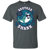 T-Shirts Dark Heather / S Shark Family trazo - Brother T-Shirt