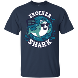 T-Shirts Navy / S Shark Family trazo - Brother T-Shirt