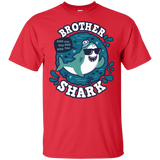 T-Shirts Red / S Shark Family trazo - Brother T-Shirt