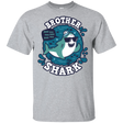 T-Shirts Sport Grey / S Shark Family trazo - Brother T-Shirt