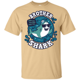 T-Shirts Vegas Gold / S Shark Family trazo - Brother T-Shirt