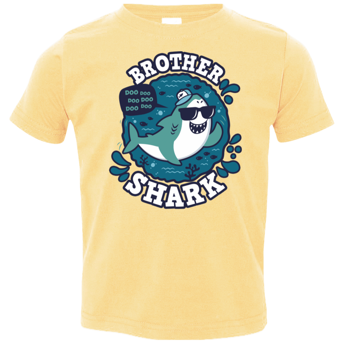 T-Shirts Butter / 2T Shark Family trazo - Brother Toddler Premium T-Shirt