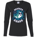 T-Shirts Black / S Shark Family trazo - Brother Women's Long Sleeve T-Shirt