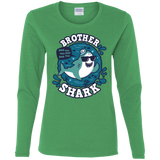 T-Shirts Irish Green / S Shark Family trazo - Brother Women's Long Sleeve T-Shirt