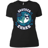 T-Shirts Black / X-Small Shark Family trazo - Brother Women's Premium T-Shirt