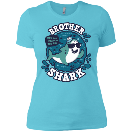 T-Shirts Cancun / X-Small Shark Family trazo - Brother Women's Premium T-Shirt