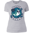 T-Shirts Heather Grey / X-Small Shark Family trazo - Brother Women's Premium T-Shirt