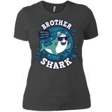 T-Shirts Heavy Metal / X-Small Shark Family trazo - Brother Women's Premium T-Shirt