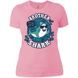T-Shirts Light Pink / X-Small Shark Family trazo - Brother Women's Premium T-Shirt