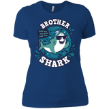 T-Shirts Royal / X-Small Shark Family trazo - Brother Women's Premium T-Shirt