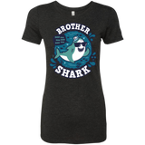 T-Shirts Vintage Black / S Shark Family trazo - Brother Women's Triblend T-Shirt