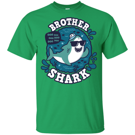 T-Shirts Irish Green / YXS Shark Family trazo - Brother Youth T-Shirt