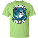 T-Shirts Mint Green / YXS Shark Family trazo - Brother Youth T-Shirt