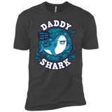 T-Shirts Heavy Metal / YXS Shark Family trazo - Daddy Boys Premium T-Shirt