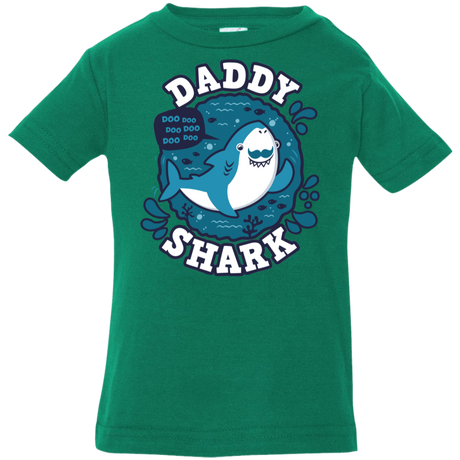 T-Shirts Kelly / 6 Months Shark Family trazo - Daddy Infant Premium T-Shirt