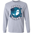 T-Shirts Sport Grey / S Shark Family trazo - Daddy Men's Long Sleeve T-Shirt