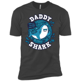 T-Shirts Heavy Metal / X-Small Shark Family trazo - Daddy Men's Premium T-Shirt
