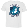 T-Shirts White / 2T Shark Family trazo - Daddy Toddler Premium T-Shirt