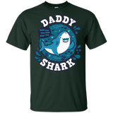 T-Shirts Forest / YXS Shark Family trazo - Daddy Youth T-Shirt