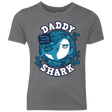 T-Shirts Premium Heather / YXS Shark Family trazo - Daddy Youth Triblend T-Shirt