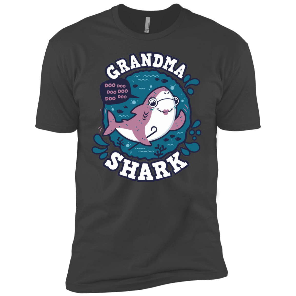 T-Shirts Heavy Metal / YXS Shark Family trazo - Grandma Boys Premium T-Shirt