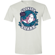 T-Shirts White / X-Small Shark Family trazo - Grandma Men's Semi-Fitted Softstyle