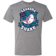 T-Shirts Premium Heather / S Shark Family trazo - Grandma Men's Triblend T-Shirt