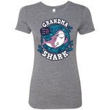 T-Shirts Premium Heather / S Shark Family trazo - Grandma Women's Triblend T-Shirt