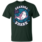 T-Shirts Forest / YXS Shark Family trazo - Grandma Youth T-Shirt