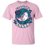 T-Shirts Light Pink / YXS Shark Family trazo - Grandma Youth T-Shirt