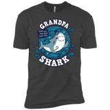 T-Shirts Heavy Metal / X-Small Shark Family trazo - Grandpa Men's Premium T-Shirt