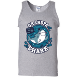 T-Shirts Sport Grey / S Shark Family trazo - Grandpa Men's Tank Top