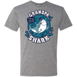 T-Shirts Premium Heather / S Shark Family trazo - Grandpa Men's Triblend T-Shirt