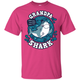 T-Shirts Heliconia / S Shark Family trazo - Grandpa T-Shirt