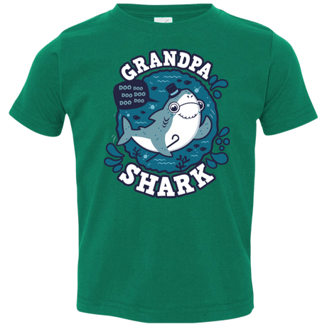 T-Shirts Kelly / 2T Shark Family trazo - Grandpa Toddler Premium T-Shirt