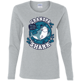 T-Shirts Sport Grey / S Shark Family trazo - Grandpa Women's Long Sleeve T-Shirt