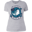 T-Shirts Heather Grey / X-Small Shark Family trazo - Grandpa Women's Premium T-Shirt