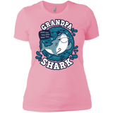 T-Shirts Light Pink / X-Small Shark Family trazo - Grandpa Women's Premium T-Shirt