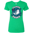T-Shirts Envy / S Shark Family trazo - Grandpa Women's Triblend T-Shirt