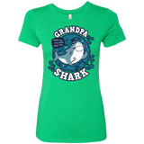 T-Shirts Envy / S Shark Family trazo - Grandpa Women's Triblend T-Shirt