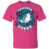 T-Shirts Heliconia / YXS Shark Family trazo - Grandpa Youth T-Shirt