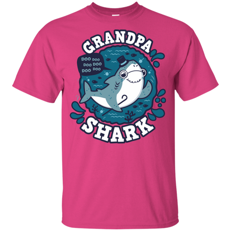 T-Shirts Heliconia / YXS Shark Family trazo - Grandpa Youth T-Shirt
