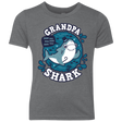T-Shirts Premium Heather / YXS Shark Family trazo - Grandpa Youth Triblend T-Shirt